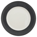 Alice dark grey dinner plate fra GreenGate - Tinashjem